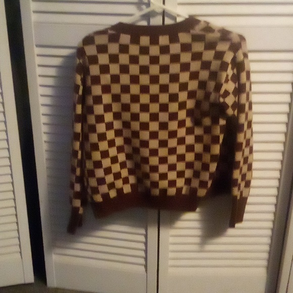 Willow & Wind Checkered Two Piece Cardigan Set - Picture 4 of 4